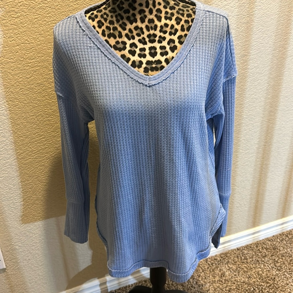 Vintage America long sleeve top, size M